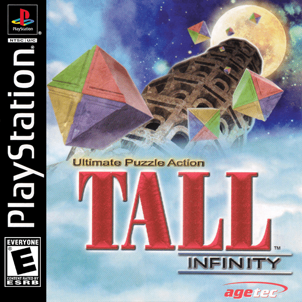 Tall Infinity box art for Playstation